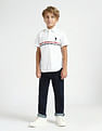 U.S. Polo Assn. Kids Boys Abstract Printed Regular Fit Shirt