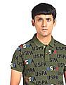 U.S. Polo Assn. Denim Co. Cotton Brand Print Polo Shirt
