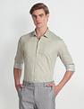 Arrow Manhattan Slim Fit Twill Formal Shirt
