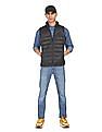 U.S. Polo Assn. High Neck Solid Quilted Jacket