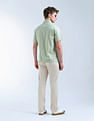 Flying Machine Solid Mid Rise Straight Fit Trousers