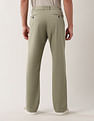 Arrow Sport Solid Dobby Autopress Flx Trousers
