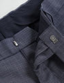 Arrow Slim Fit Checked Trousers